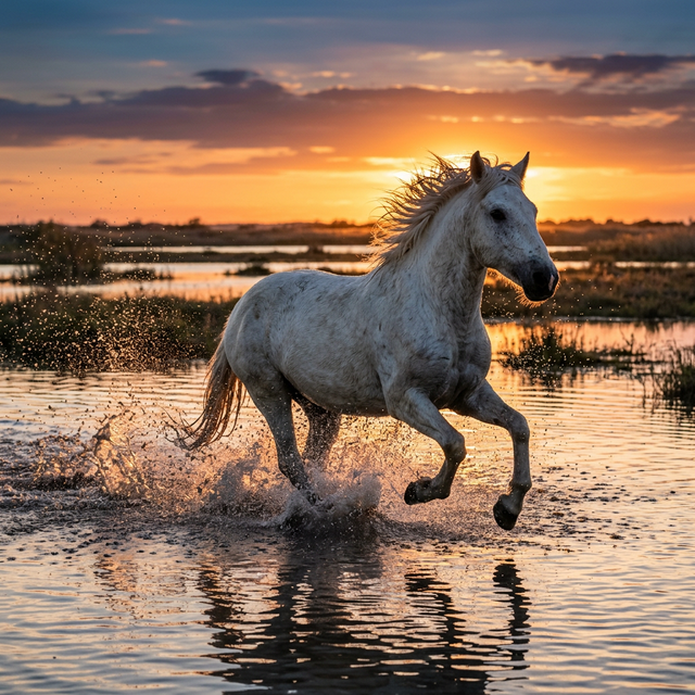 Le Cheval Camargue