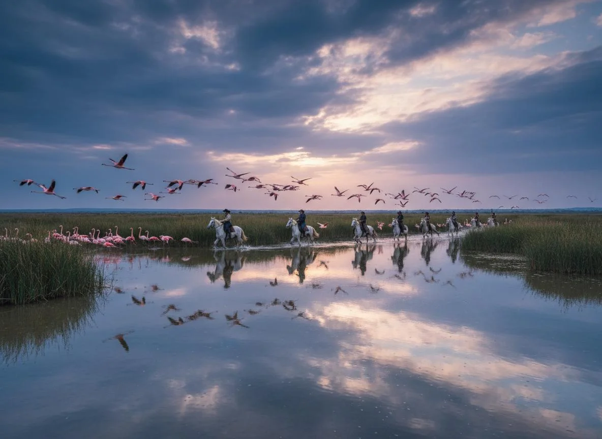 Balade à cheval en Camargue : L'Immersion